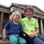 Duncan and Raleigh at British Museum