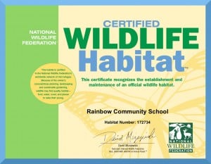 Certified Wildlife Habitat