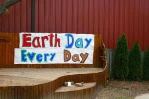Earth Day at Rainbow Community School.