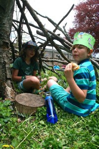 Celebrating Earth Day with best friends