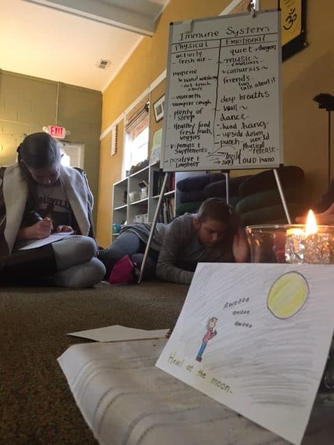 Supporting our emotional immune systems: A 6th grade centering