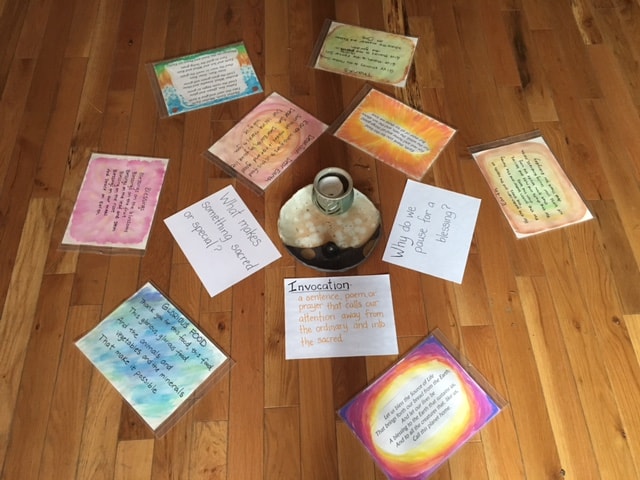 What makes something sacred: A 4th grade centering