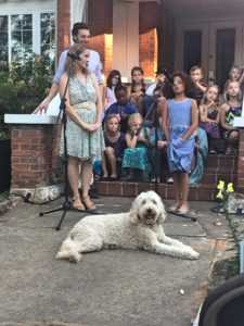 willow posing at graduation