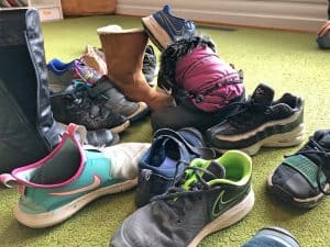 classification shoes second grade