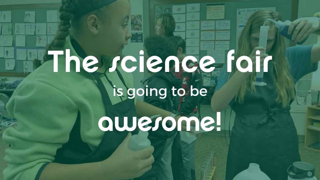 This year’s science fair is going to be awesome!