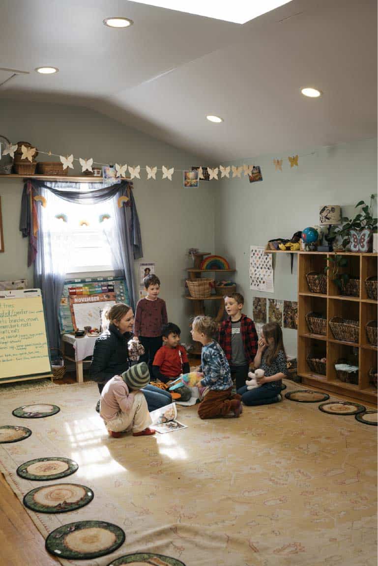 holistic education seven domains - Kindergarten students together