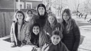 deep listening- rainbow students gathered together