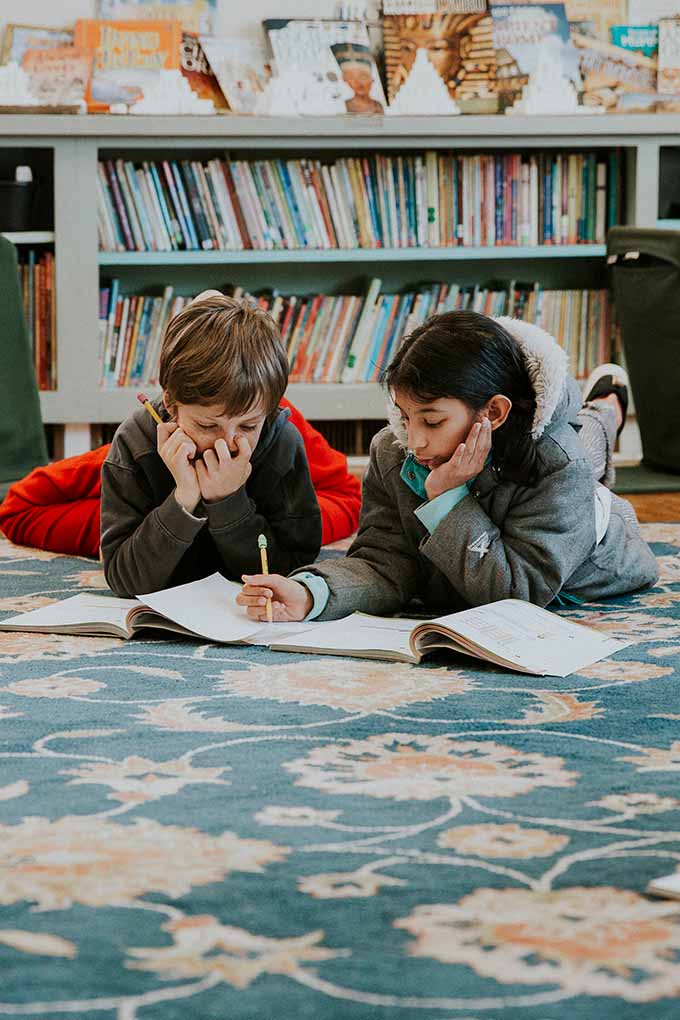 rainbow seven domains - studying in 4th grade